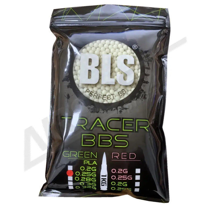 BLS BIO TRACER 0,25G ZÖLD AIRSOFT BB (4000DB)