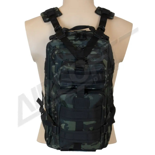 Hátizsák 25L (Ap-5043) - Black Multicam Hátizsákok