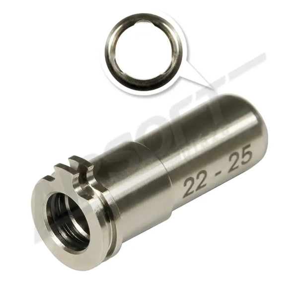 MAXX MODEL CNC TITANIUM ÁLLÍTHATÓ AEG NOZZLE 22mm-25mm (MX-NOZ2225TN)