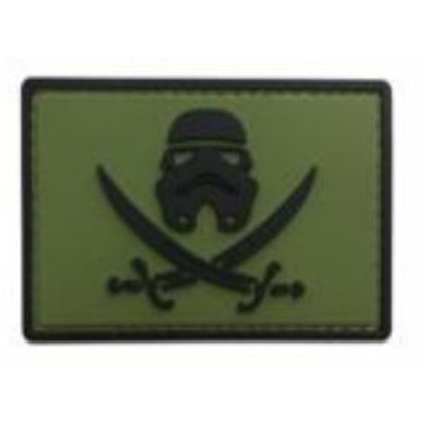 PATCH 0394 - STAR WARS STORMTROOPER W SWORDS - OD