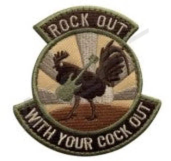 PATCH 1170 - ROCK OUT WITH YOUR COCK OUT