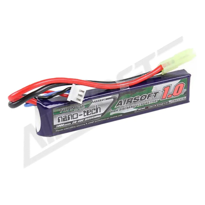 Turnigy nano-tech 1000mah 2S 20-40C Lipo Airsoft akkumulátor 9210000091