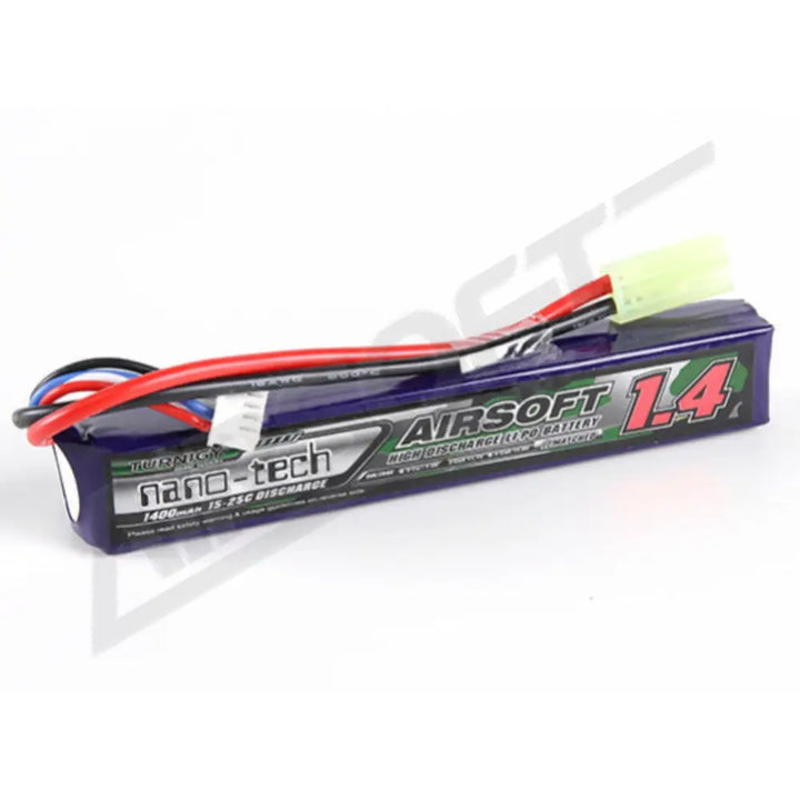 TURNIGY NANO-TECH 1400MAH 3S 15~25C LIPO AKKUMULÁTOR NG1400A.3S.15