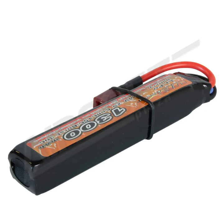 Vb Power 1300Mah 7.4V 15C Lipo Airsoft Akkumulátor - Rúd Akku T-Csatlakozóval(Ap-122) Akkumulátorok