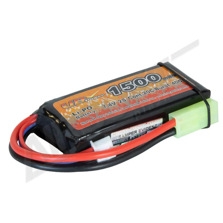 Vb Power 1500Mah 7.4V 20C Lipo Airsoft Akkumulátor - Peq Boxba