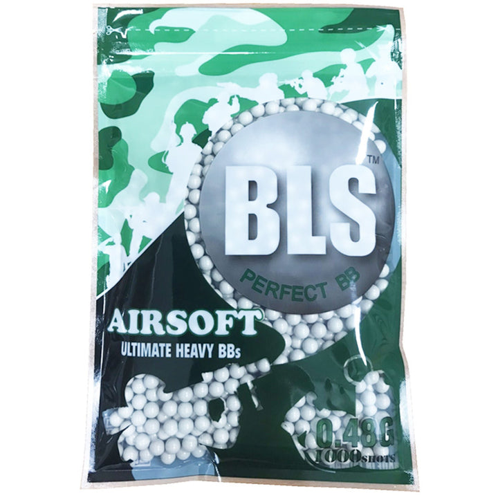 BLS FEHÉR 0,48G AIRSOFT BB (1000DB)