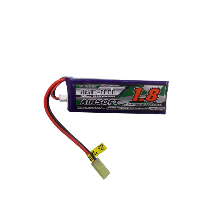 Turnigy nano-tech 1800mah 2S 20-40C Lipo Airsoft akkumulátor NG1800A2S20