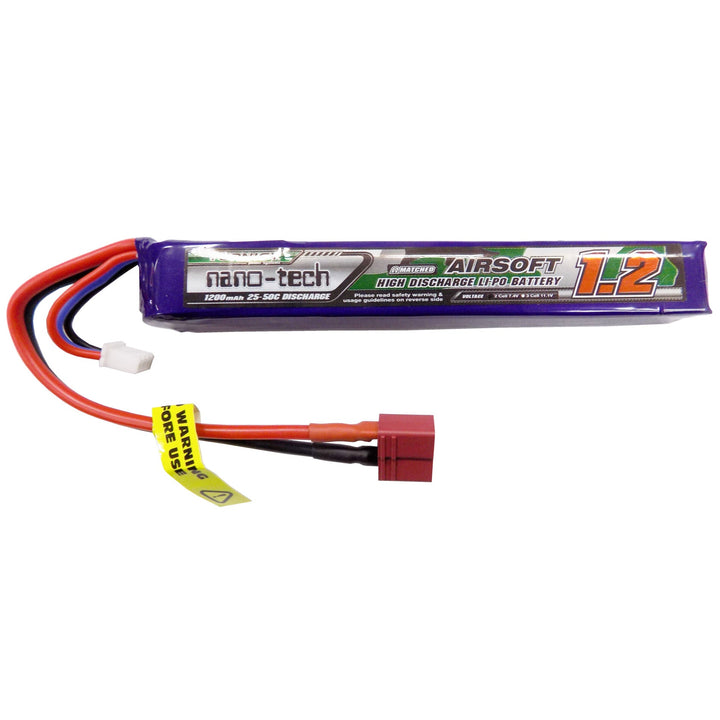 Turnigy nano-tech 1200mah 2S 15~30C Lipo Airsoft akkumulátor 9210000126-0