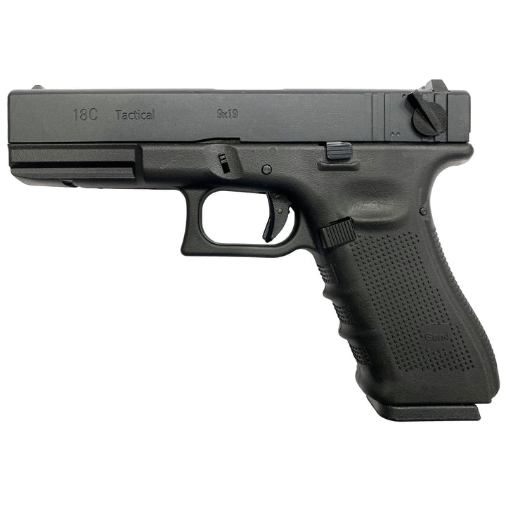 WE GLOCK 18 GEN.4 GREEN GÁZ GBB - FEKETE